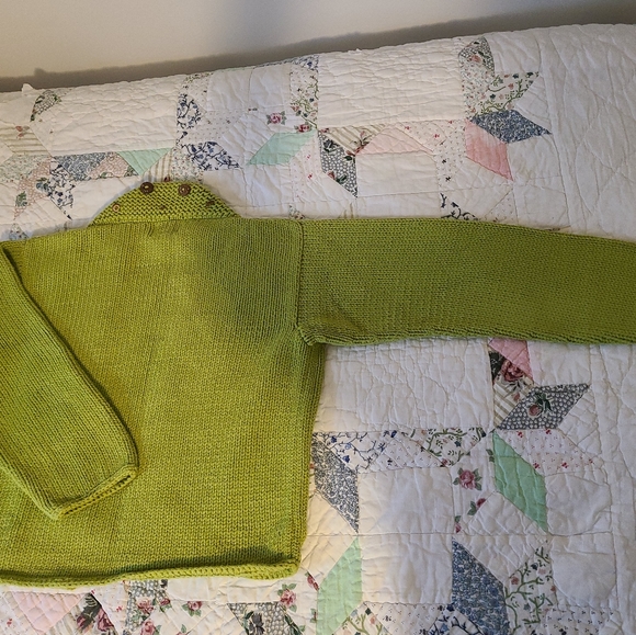 Pure handknit cardigan - Picture 5 of 8